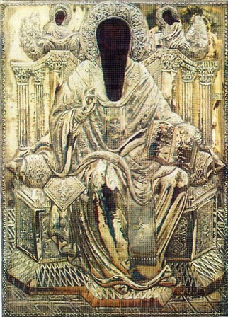 Εικόνα Αγίου Ιεροθέου στα Μέγαρα Αττικής.